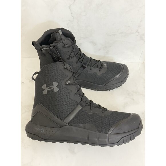 Under Armour UA Micro G Valsetz Tactical Boots Black 3023748-001 Men’s Size 14 main image 5